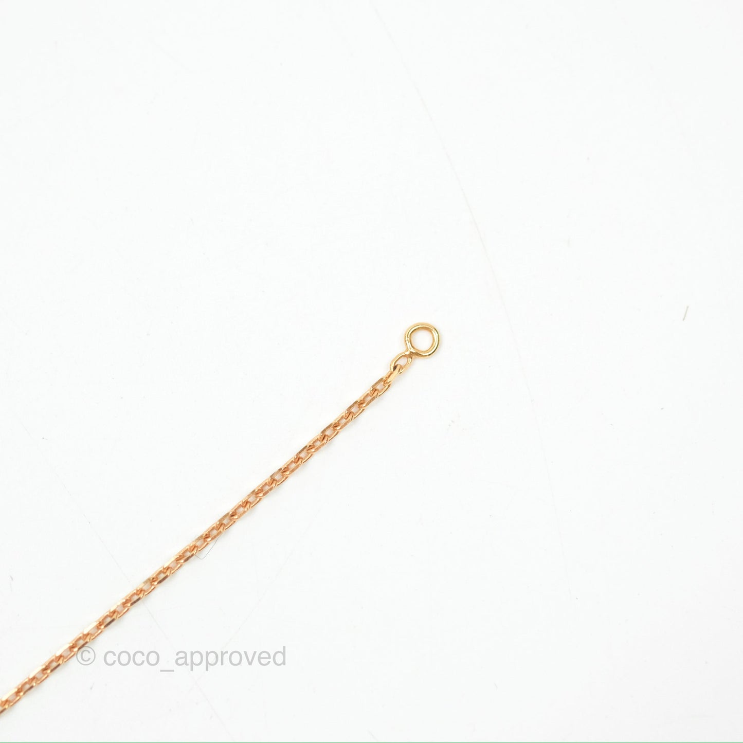 Hermès Mini Pop H Pendant Necklace Vert Fizz Rose Gold Hardware