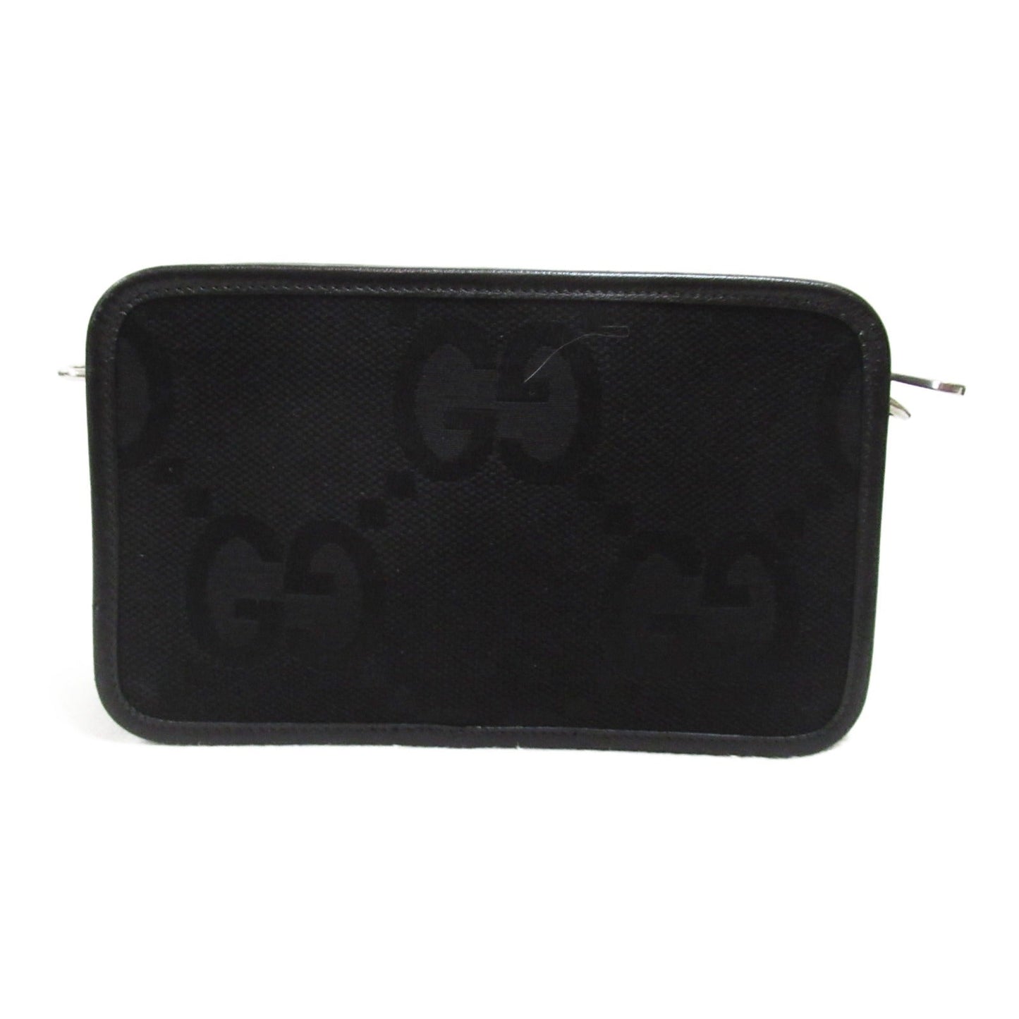 Luxury Gucci Trending 2025 Jumbo GG Shoulder bag Shoulder bag Canvas Black
