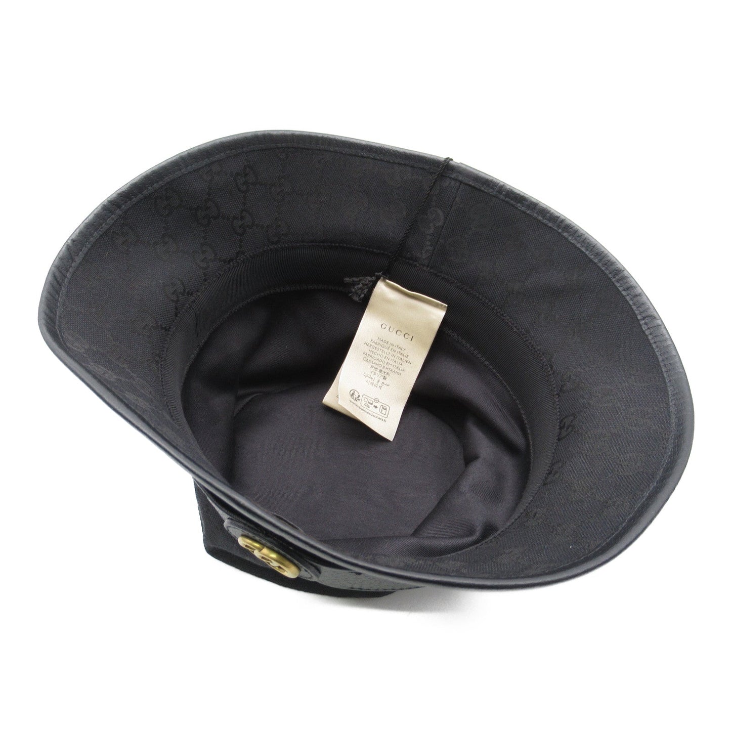 Luxury Gucci Trending 2025 Hat Hat GG canvas Black