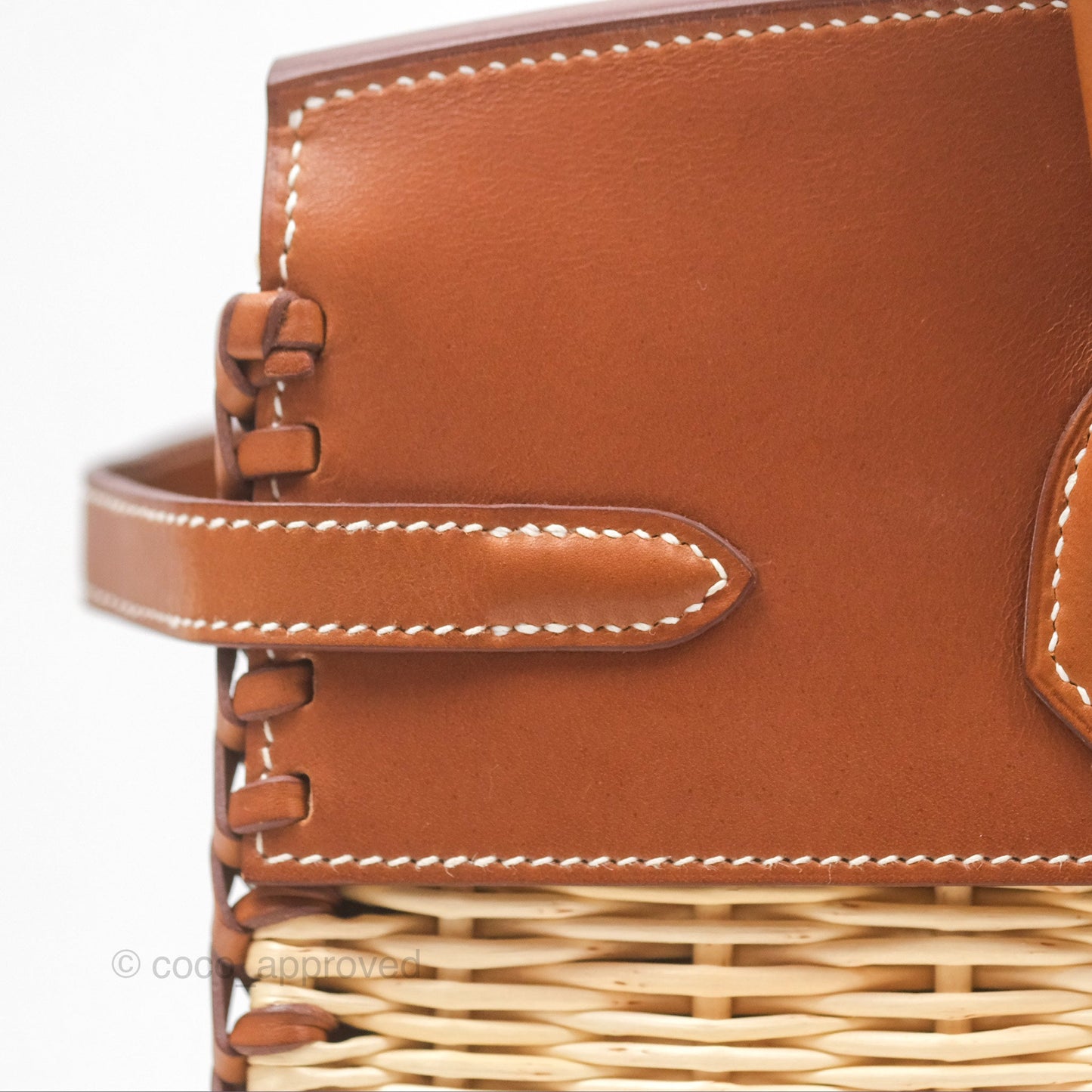 Hermès Birkin Picnic 25 Osier/ Barenia Naturel 27/ Fauve 34 Palladium Hardware