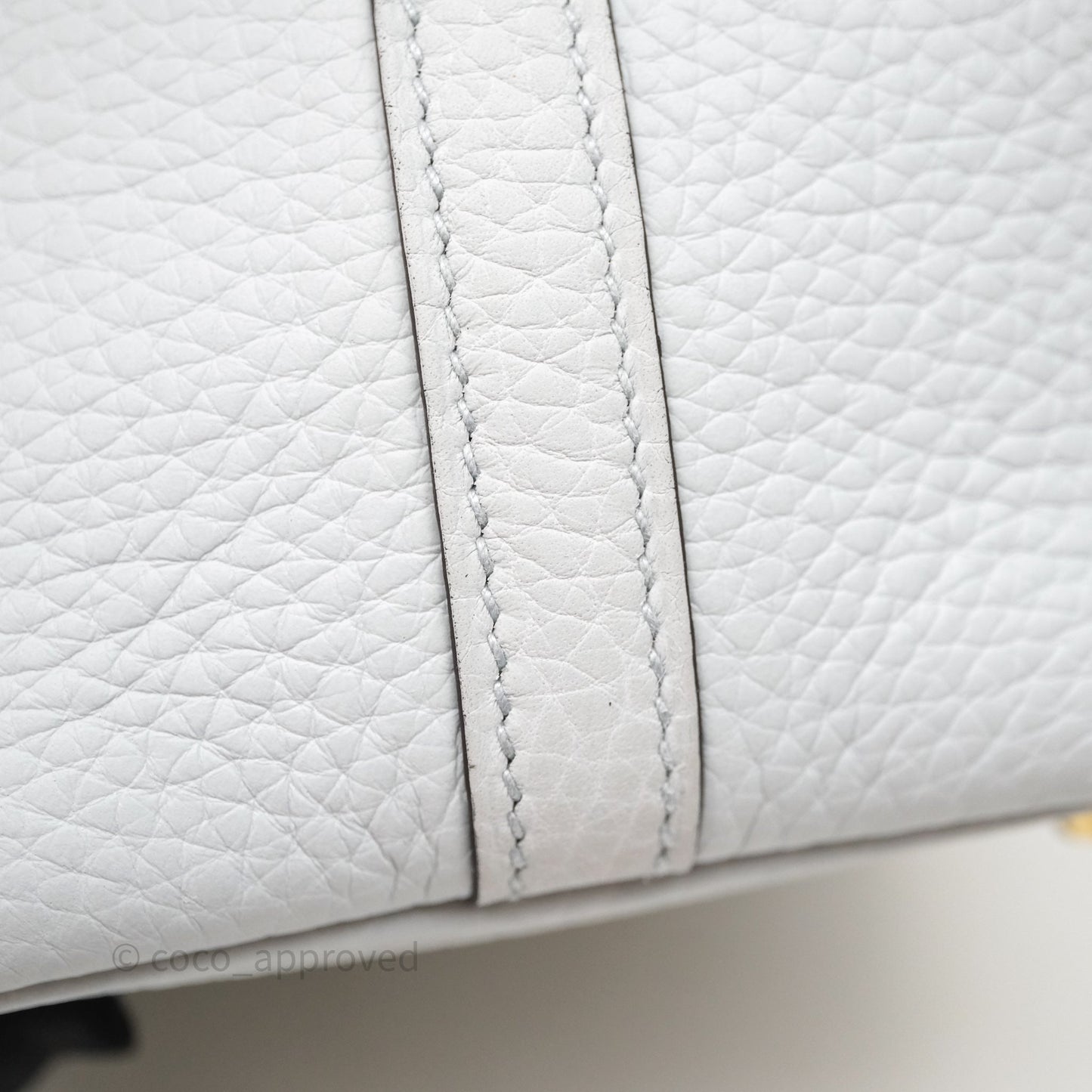 Hermès Picotin 18 Bleu Pâle 08 Clemence Gold Hardware