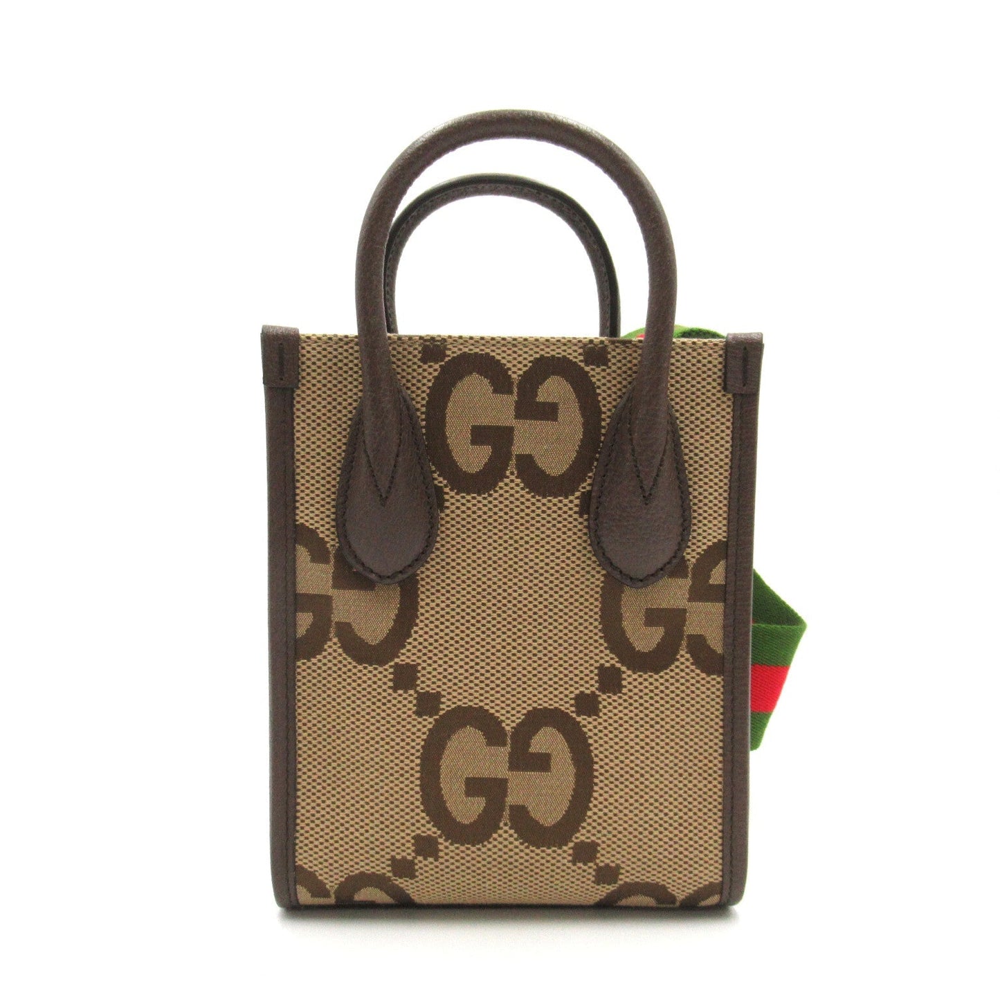 Luxury Gucci Trending 2025 Jumbo GG 2way shoulder bag Shoulder bag Canvas Brown