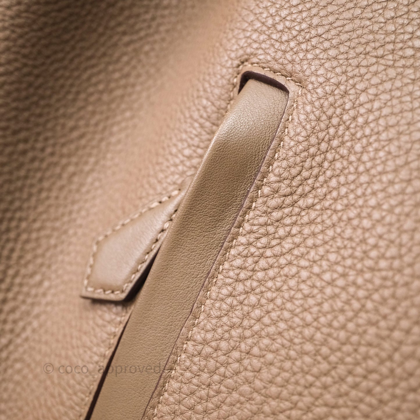 Hermes Arcon Bag Etoupe 18 Togo Palladium Hardware