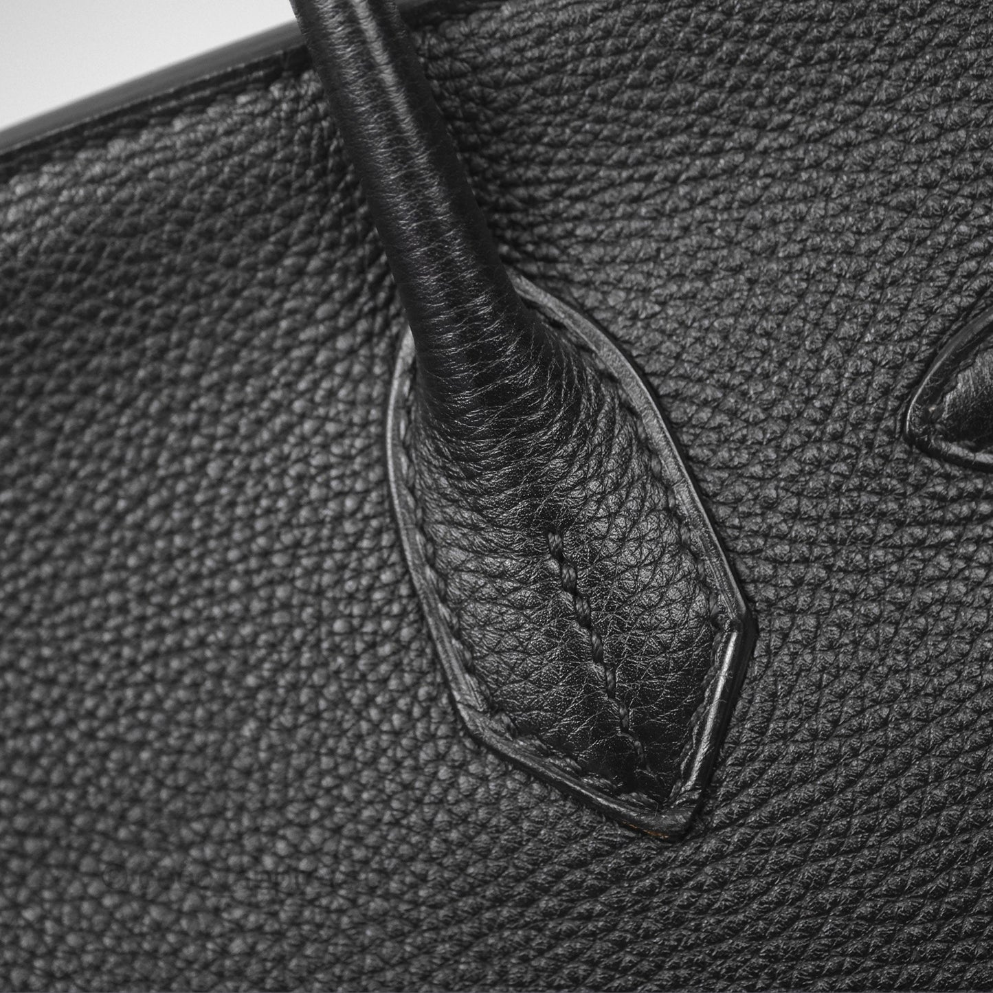 Hermès Birkin 30 Retourne Black Noir 89 Togo Palladium Hardware