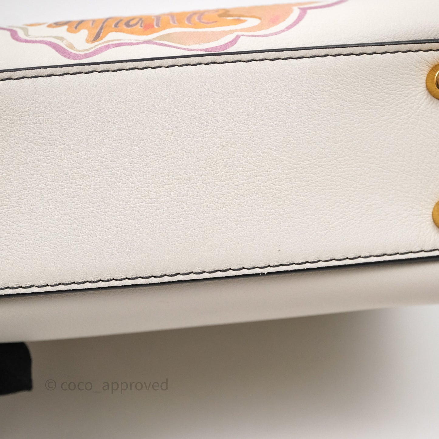 Christian Dior Mini Lady Dior Niki De Saint Phalle Calfskin White