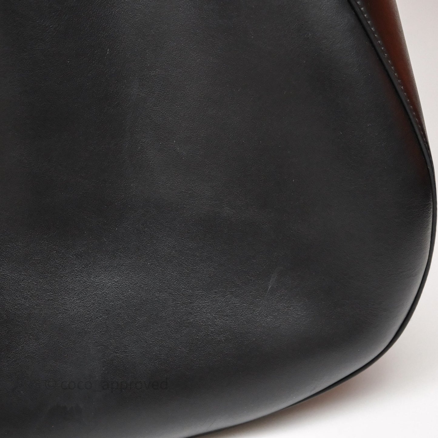 Prada Hobo Black Leather Shoulder Bag