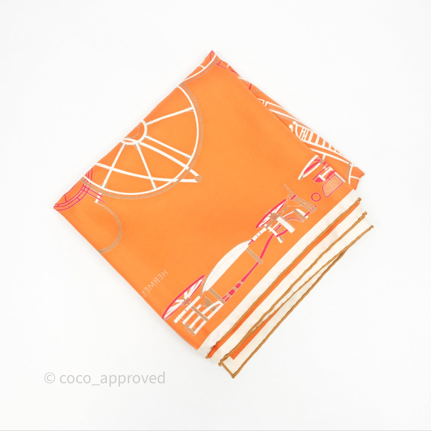 Hermès Complication Equestre scarf 90