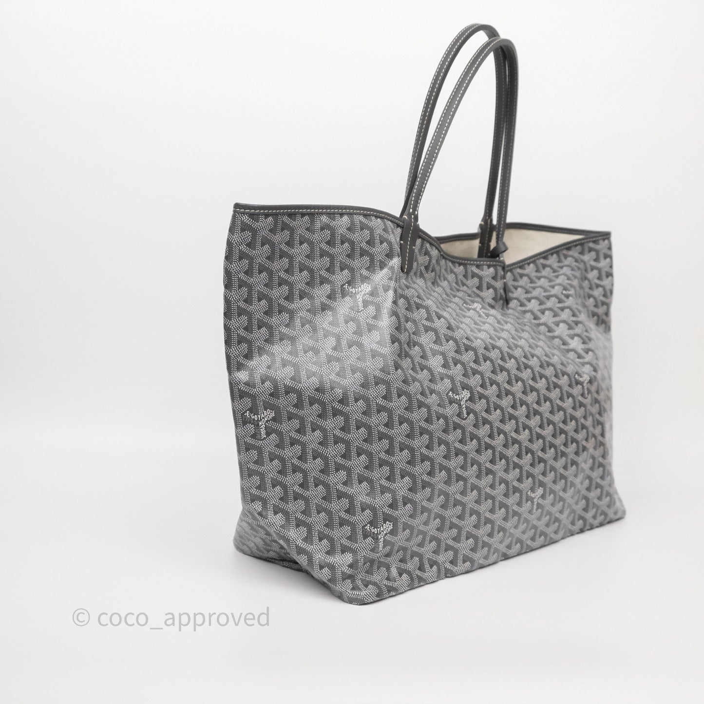 Goyard St. Louis Tote GM Grey