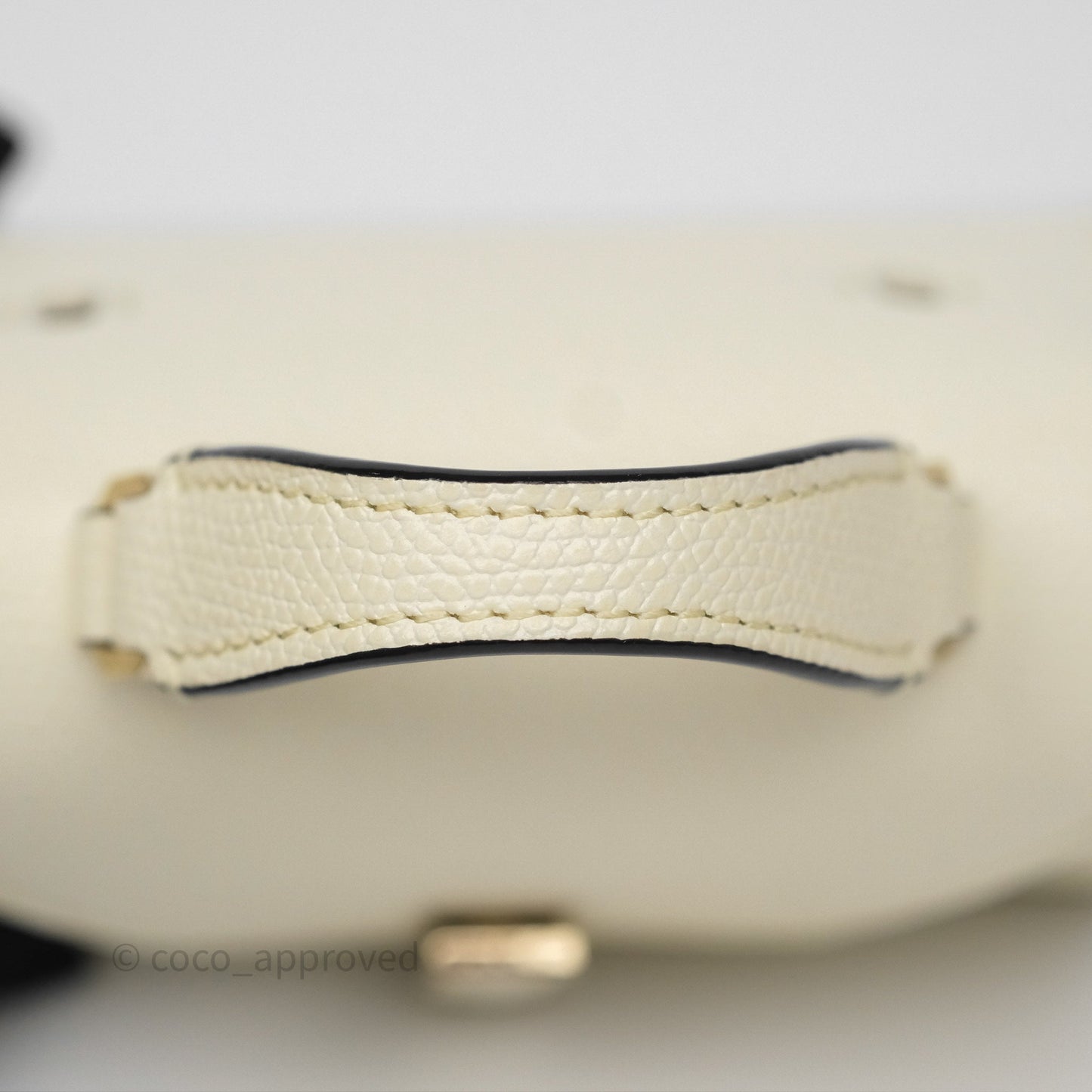 Valextra Iside Belt Bag Pergamena White Calfskin