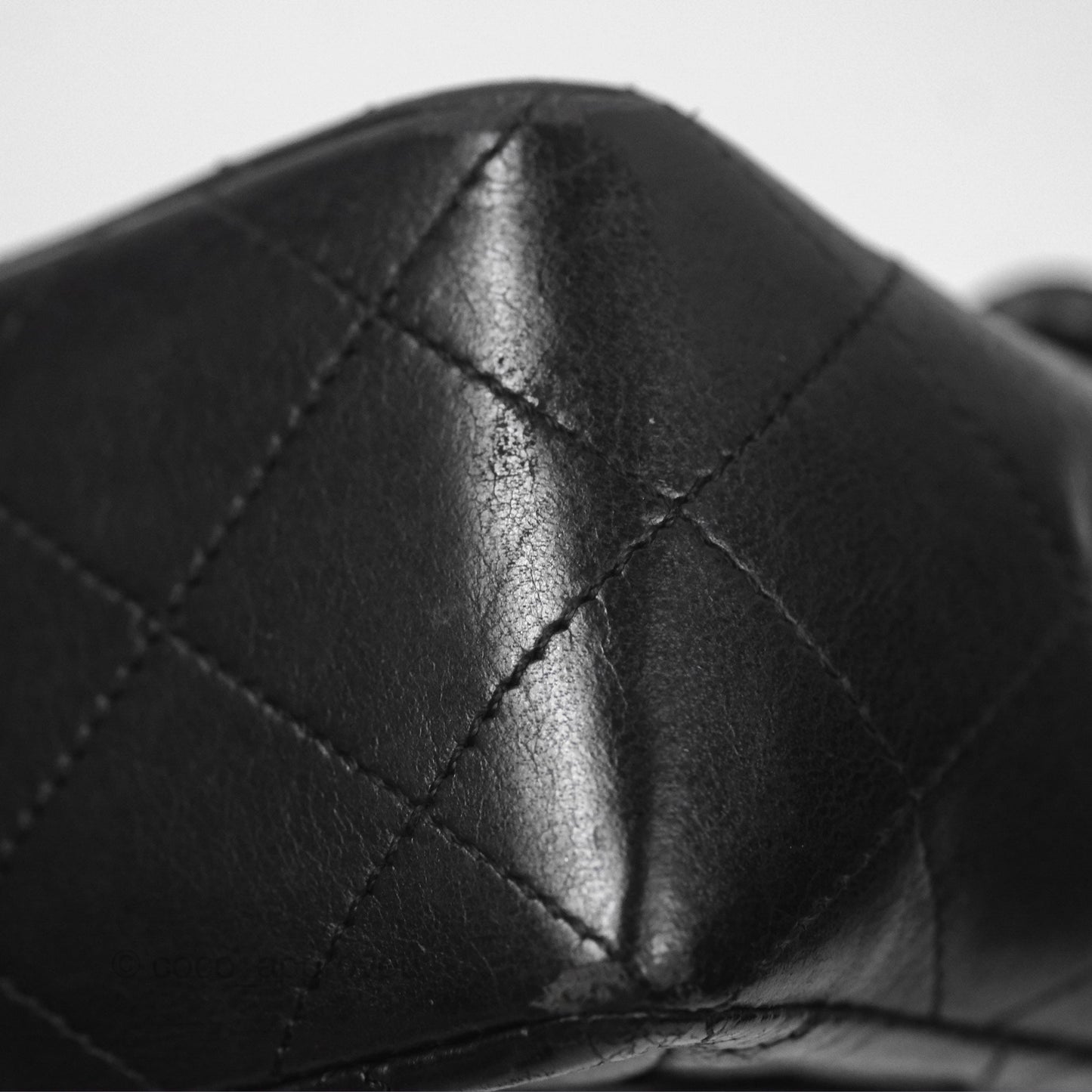 Chanel Vintage Mini Square Black Lambskin 24K Gold Hardware