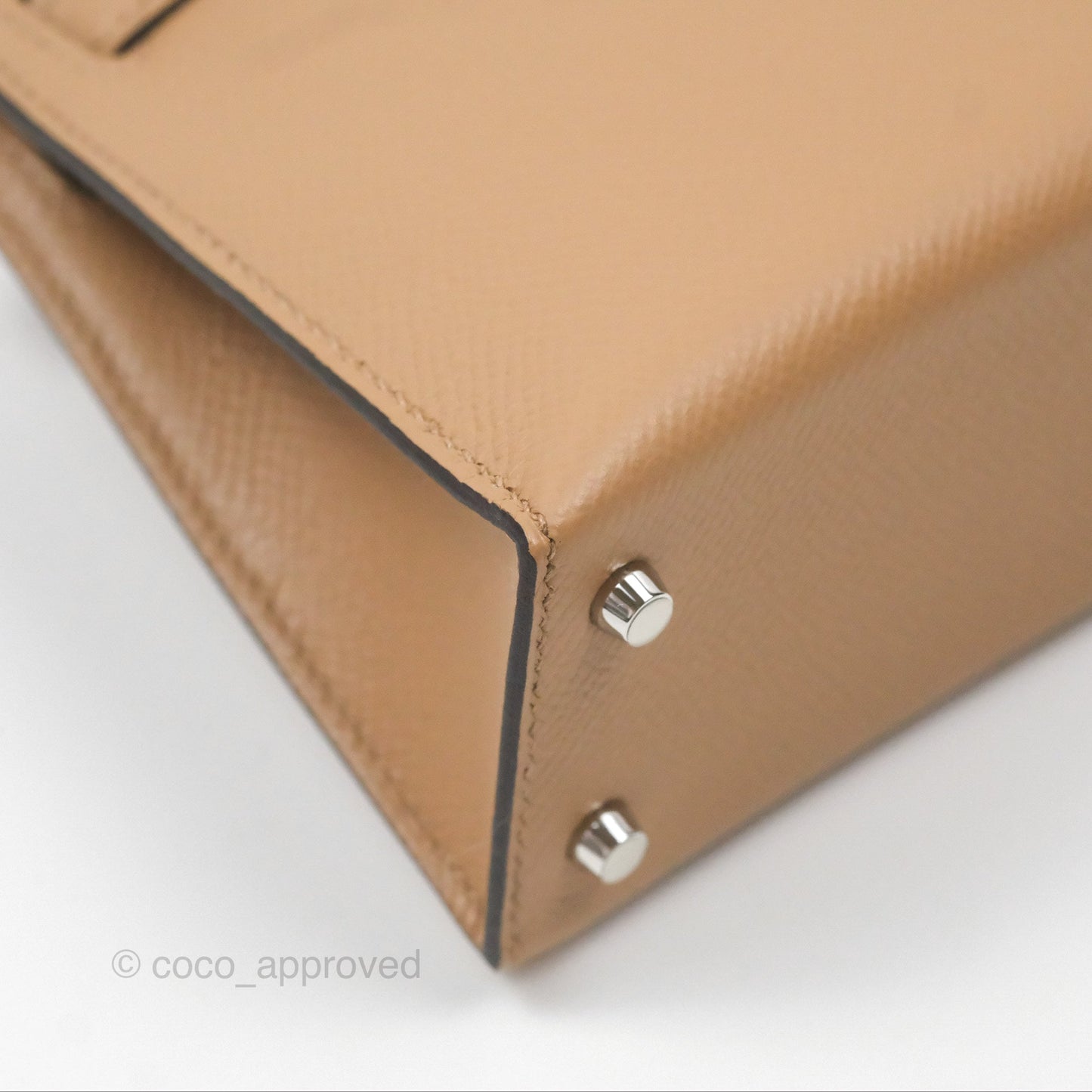 Hermès Mini Kelly II Chai 0M Epsom Palladium Hardware