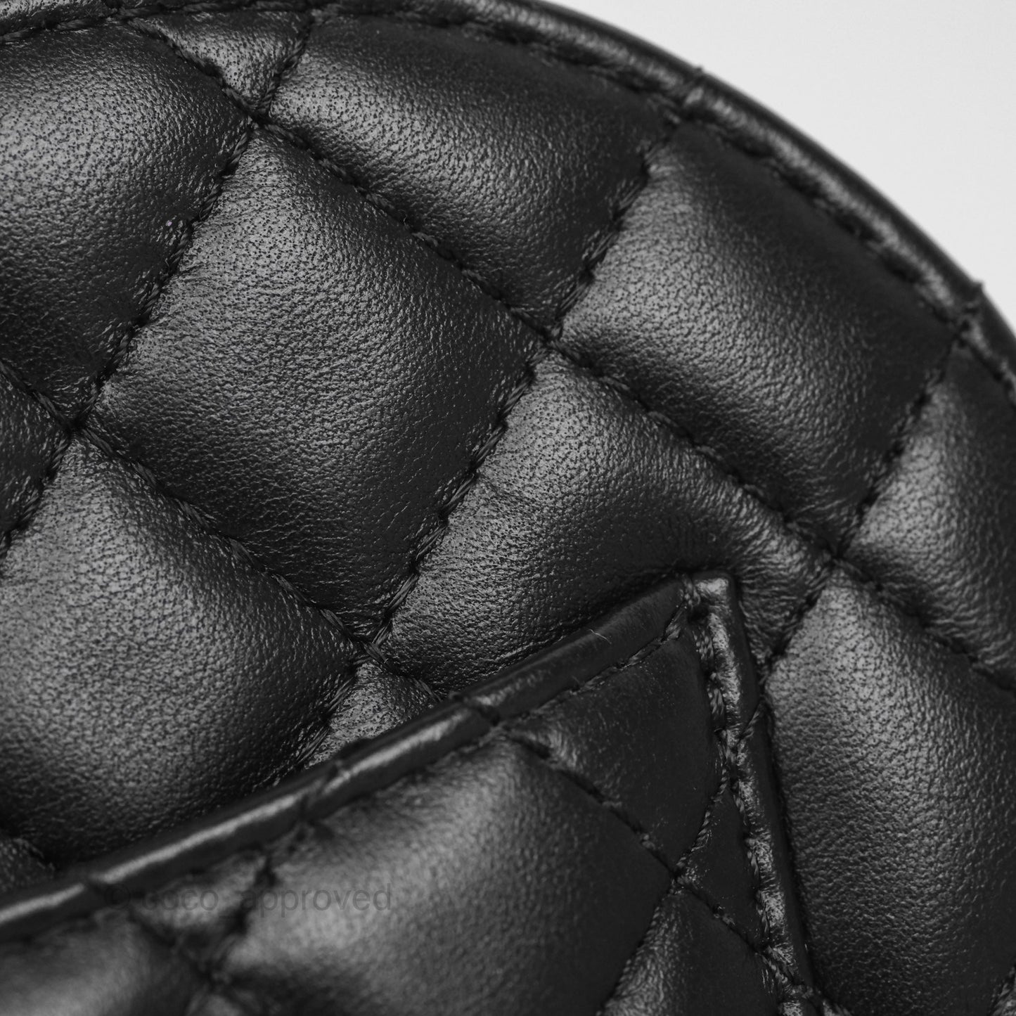 Chanel Large Heart Bag Black Lambskin Gold Hardware 22S