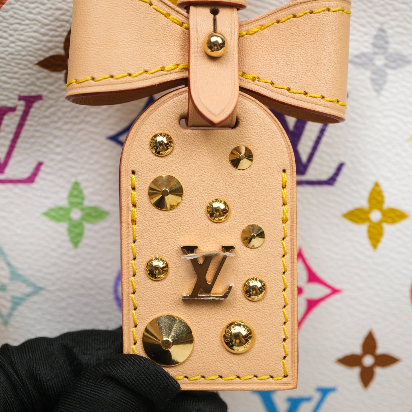 Louis Vuitton x Murakami Carryall East West White Monogram Multicolor