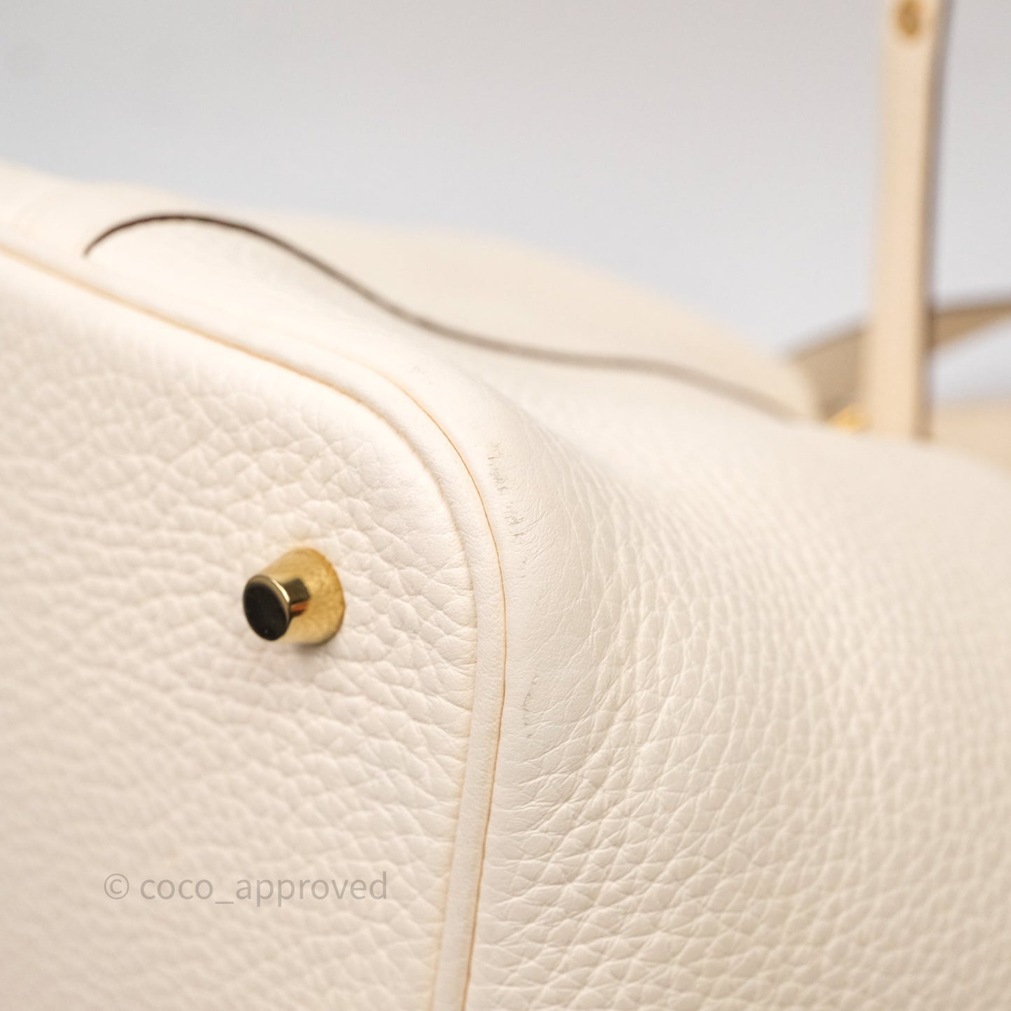 Hermès Picotin 22 Nata I2 Clemence Gold Hardware