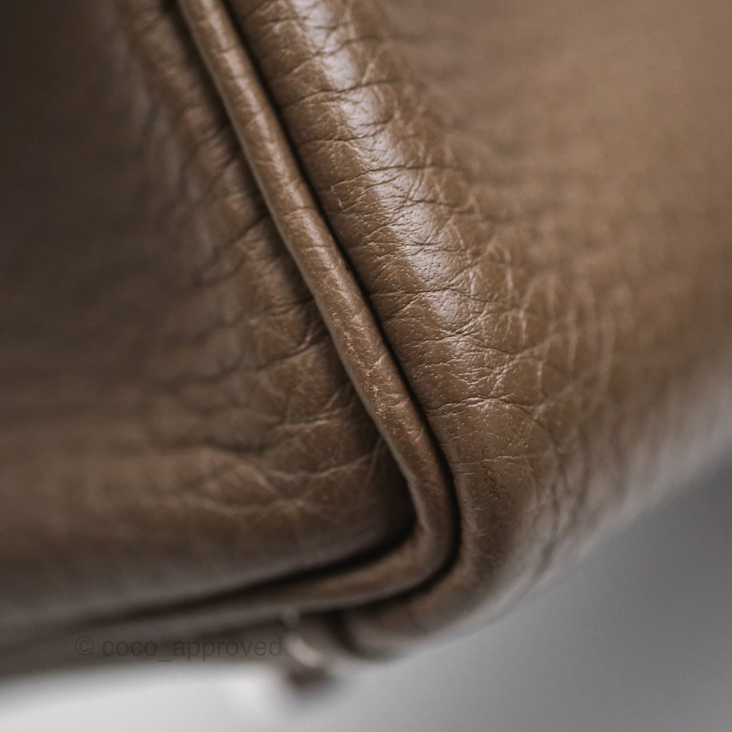 Hermès Kelly 28 Retourne Etoupe 18 Clemence Palladium Hardware