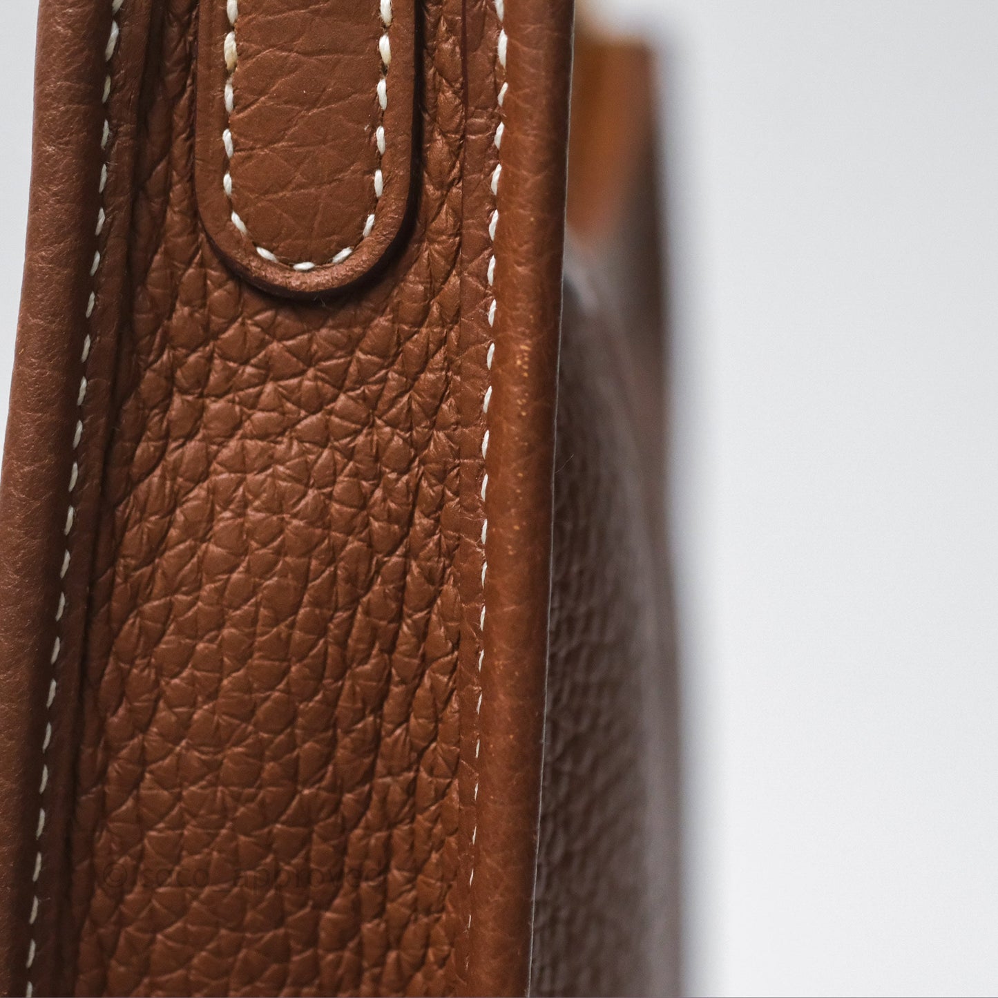 Hermès Mini Evelyne 16 Amazone Gold 37 Clemence Gold Hardware