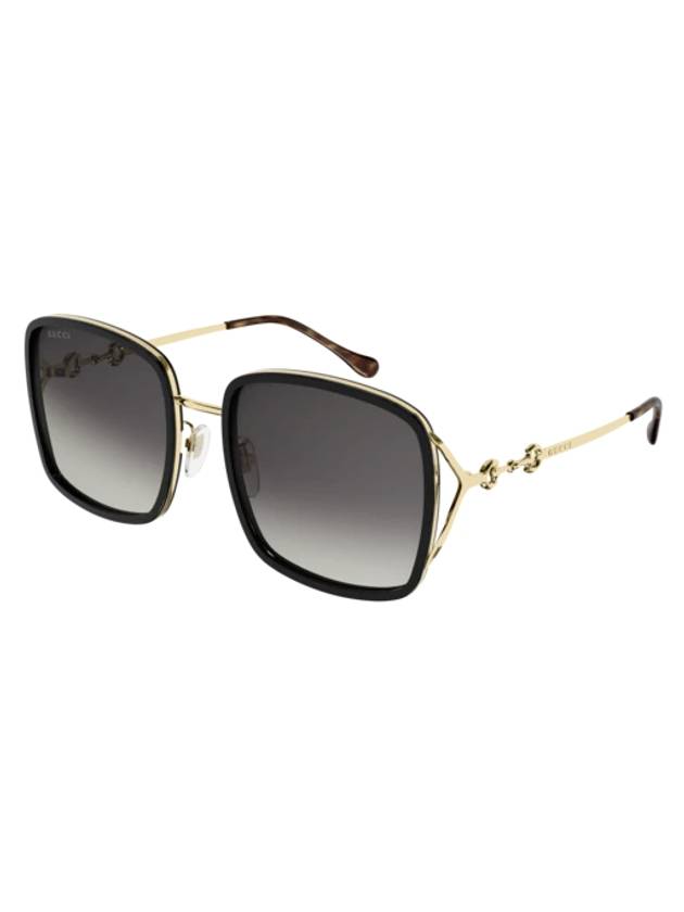 Luxury Gucci Trending 2025 Eyewear Square Sunglasses Black