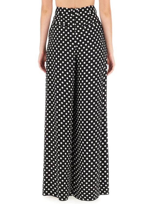 Luxury Saint Laurent Satin Dot Trousers 744389Y6G761095 B0270441252