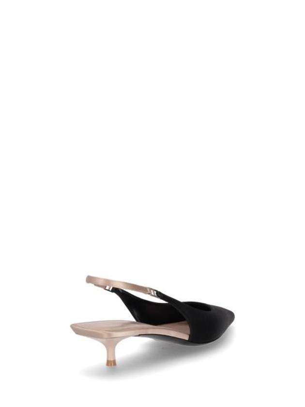 Luxury Saint Laurent Women's Cherish Sling Back Pumps Heels Black