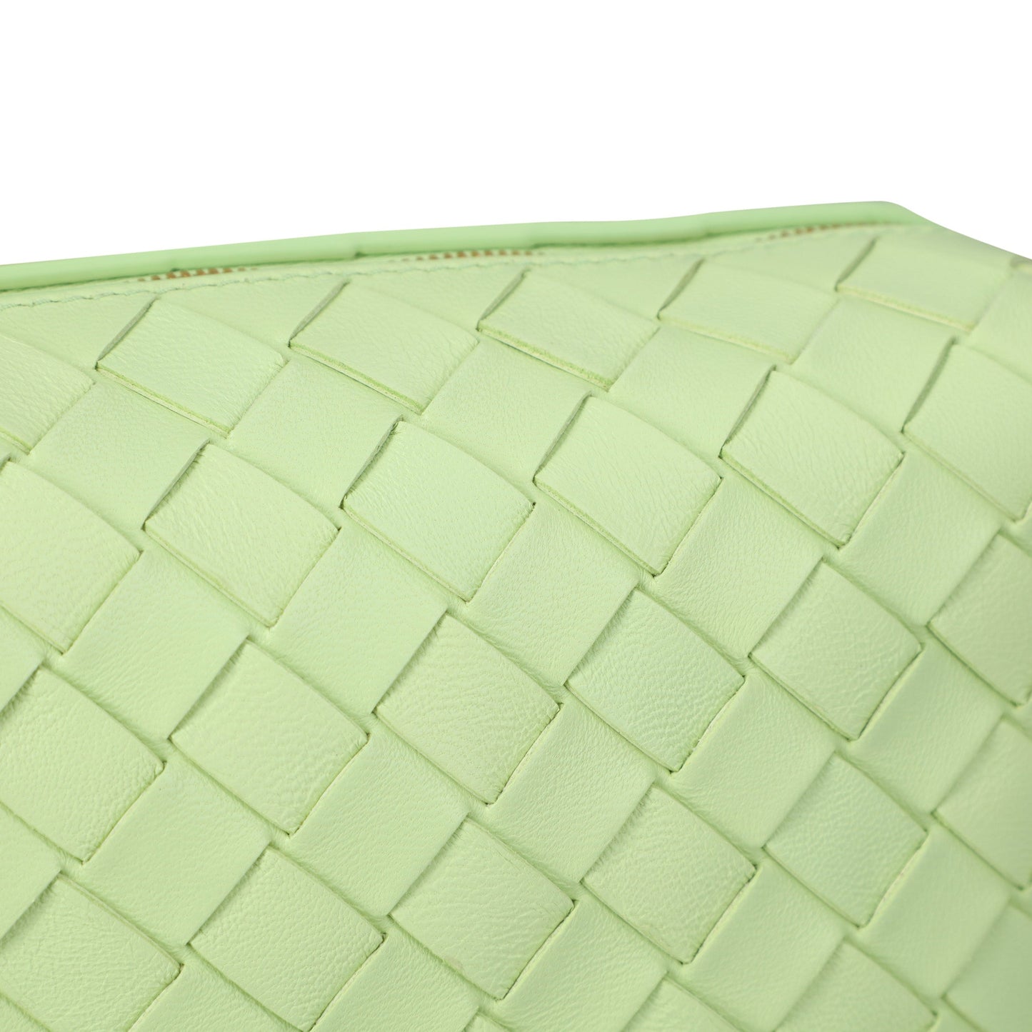 Luxury Bottega Veneta Mini Loop Camera Bag green