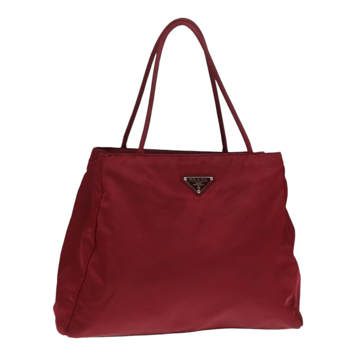 Luxury Prada Tote Bag Nylon Red  91018