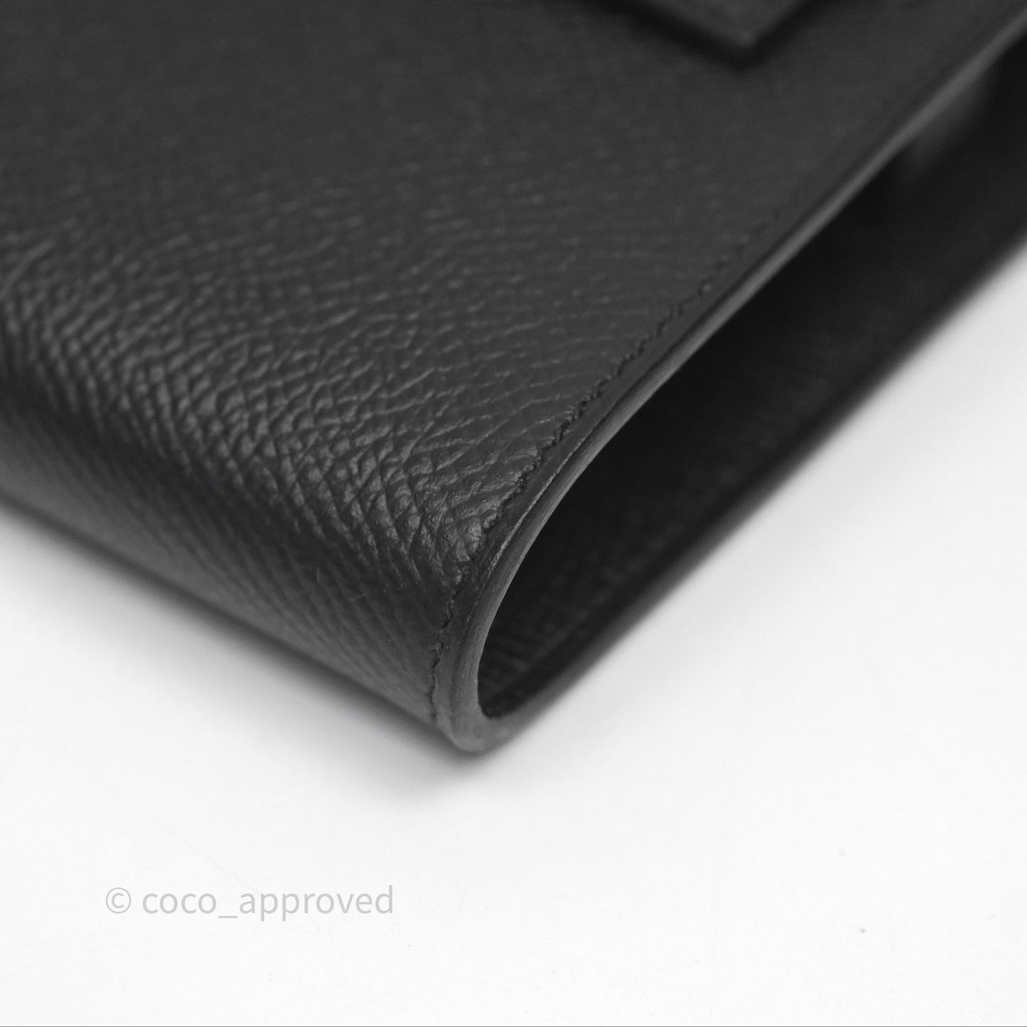 Hermès Kelly To Go Wallet Noir 89 Black Epsom Gold Hardware