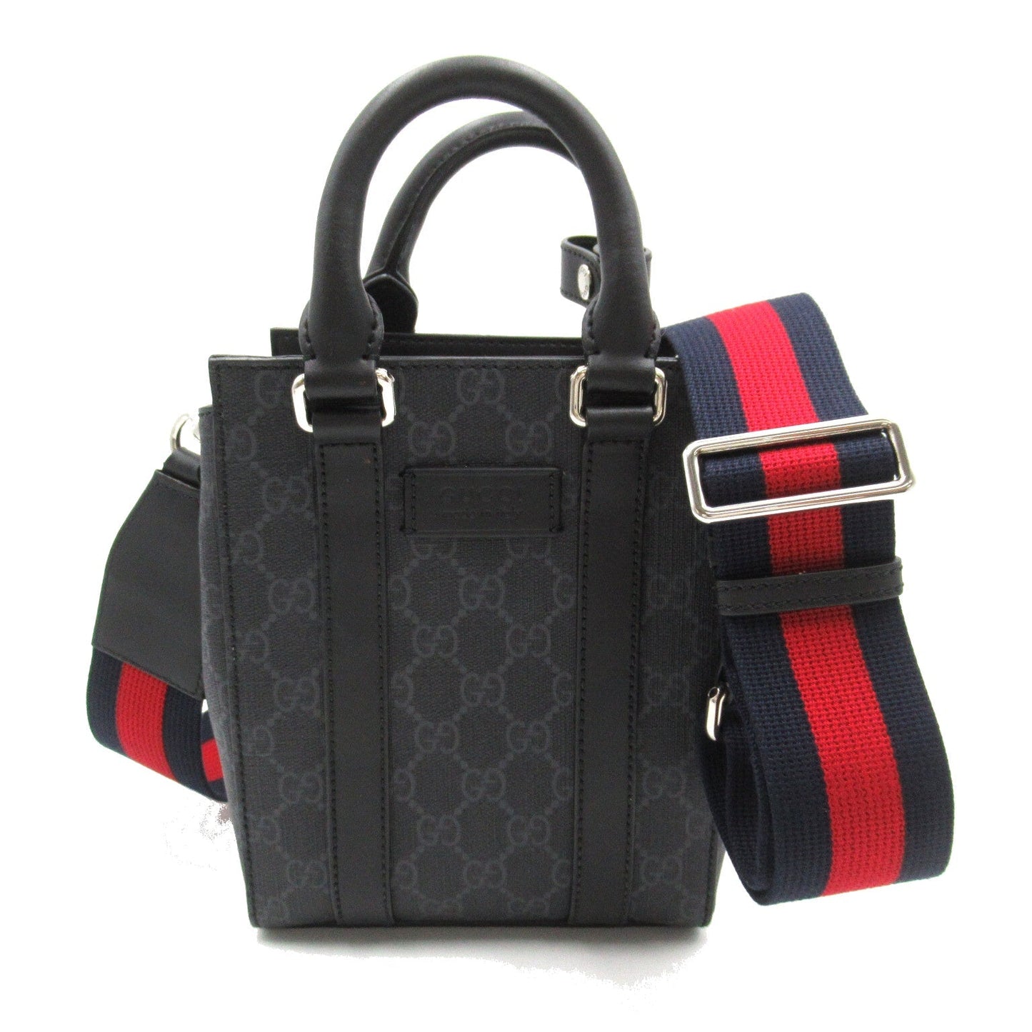 Luxury Gucci Trending 2025 GG Supreme Mini Shoulder bag PVC Coated Canvas Black