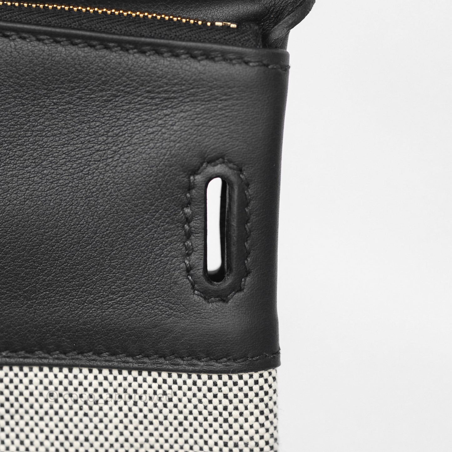 Hermès 3 In 1 Birkin 30 Retourne Black Noir 89 Togo Gold Hardware