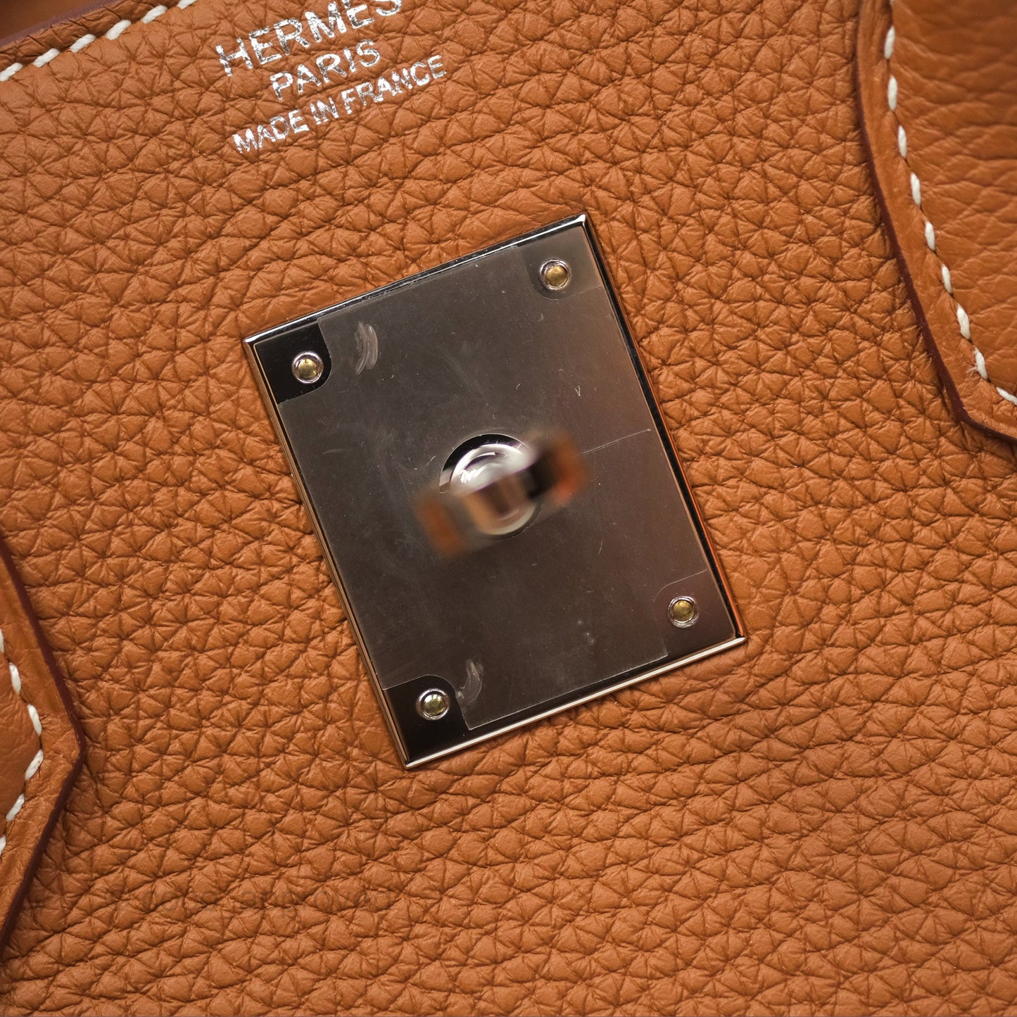 Hermès Birkin 30 Retourne Gold 37 Togo Palladium Hardware