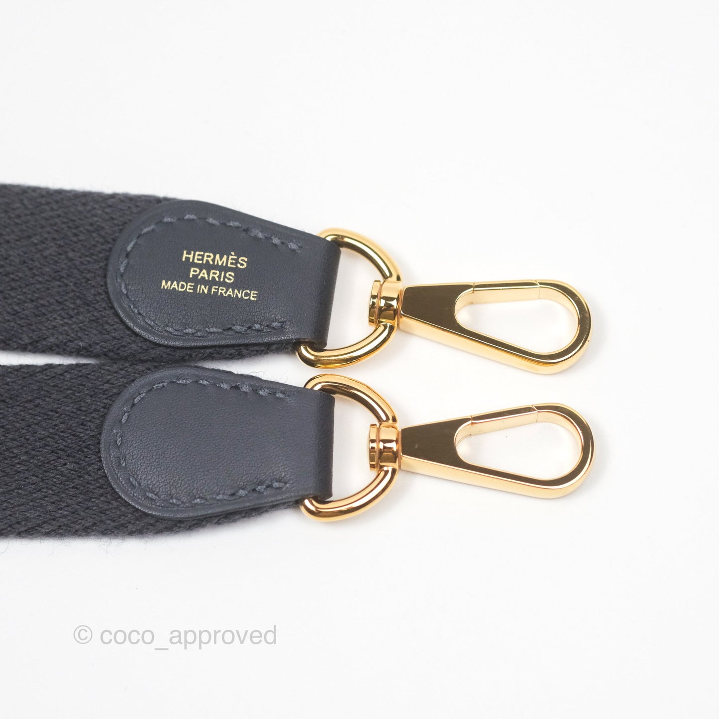 Hermès Mini Evelyne 16 Wooly Bleu Nuit 2Z / Swift Noir 89 Gold Hardware