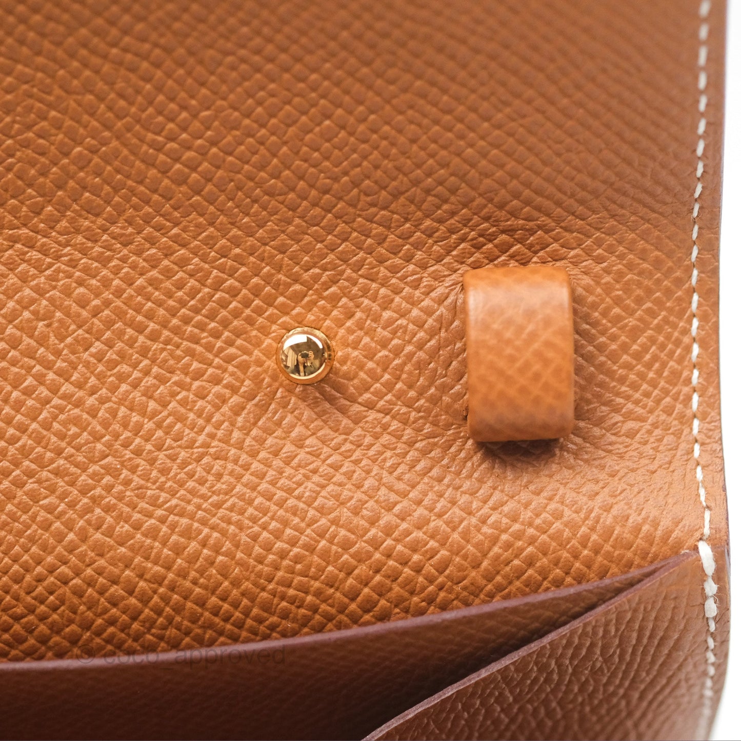 Hermès Clic 16 Wallet On Chain Gold Epsom Gold Hardware