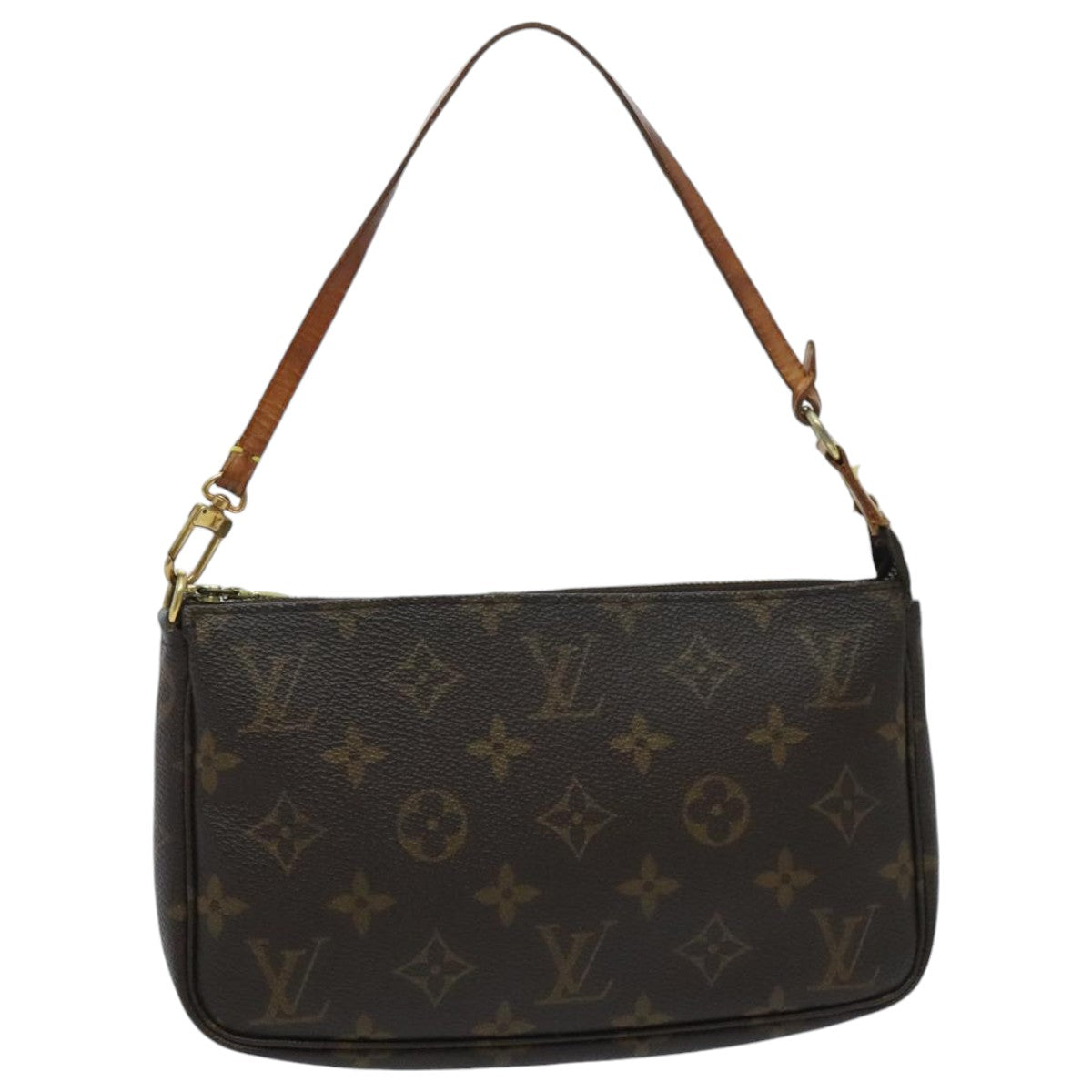 LOUIS VUITTON Monogram Pochette Accessoires Pouch M51980 LV 91163