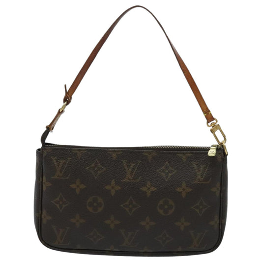 LOUIS VUITTON Monogram Pochette Accessoires Pouch M51980 LV 91163