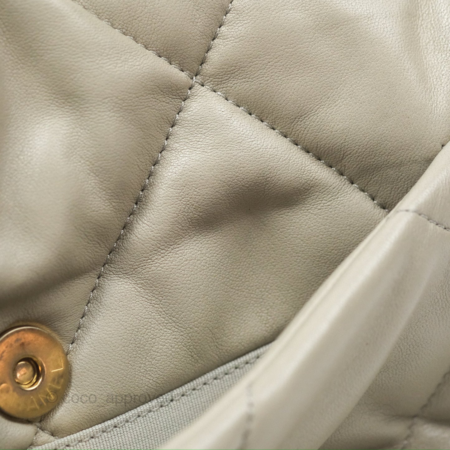 Chanel 19 Small Sage Green Mixed Hardware