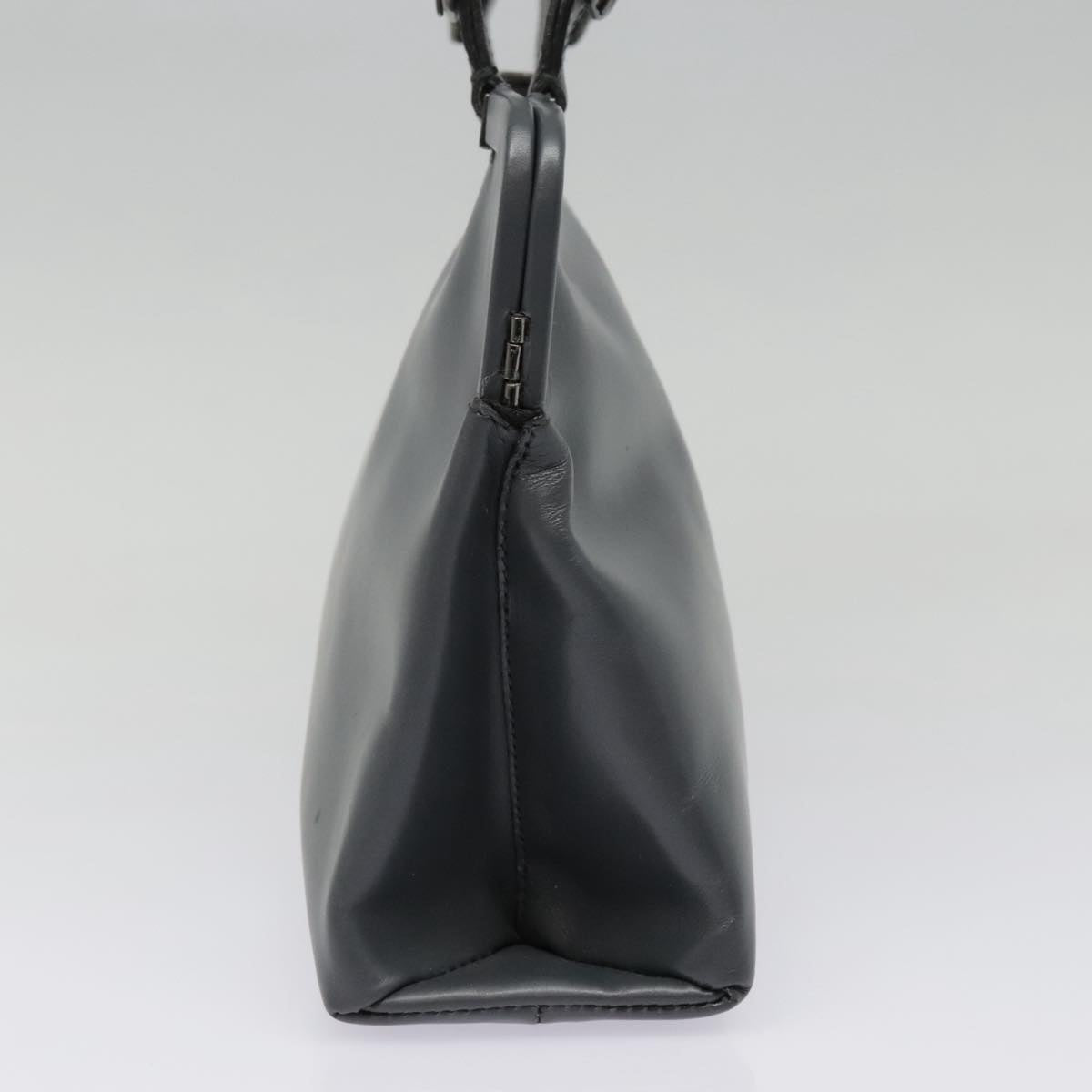 Luxury Prada Hand Bag Leather Gray  91243