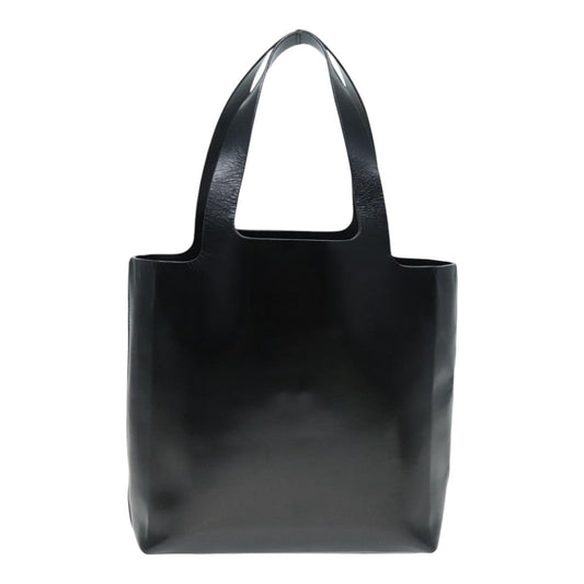 Luxury Prada Tote Bag Leather Black Silver  91249