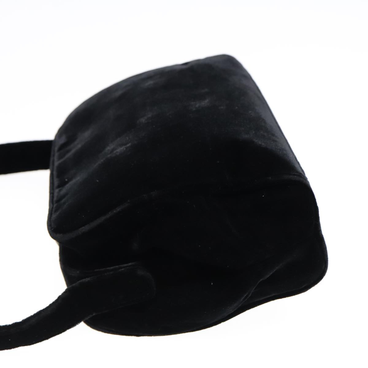 Luxury Prada Shoulder Bag Velor Black  91256