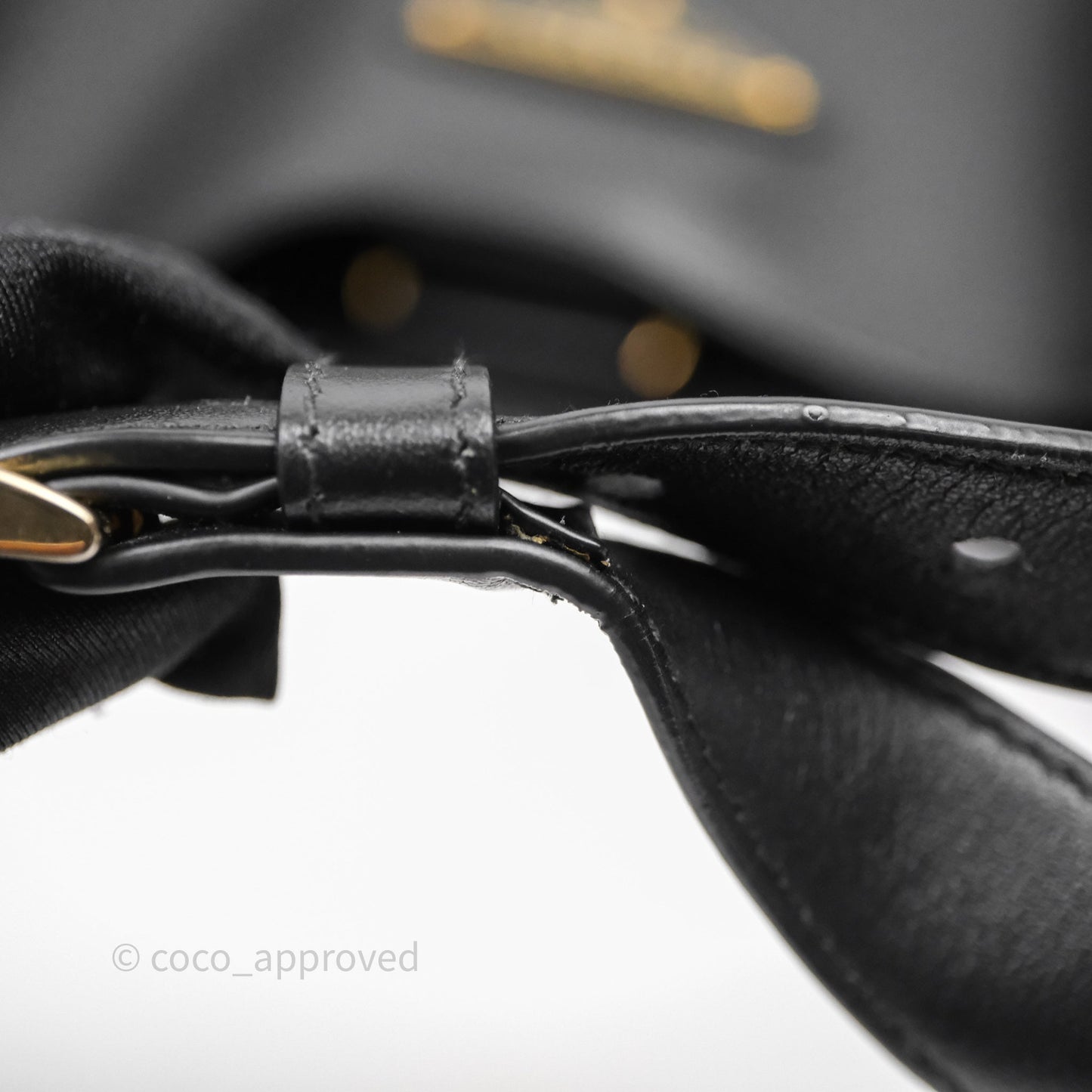 Prada Hobo Black Leather Shoulder Bag