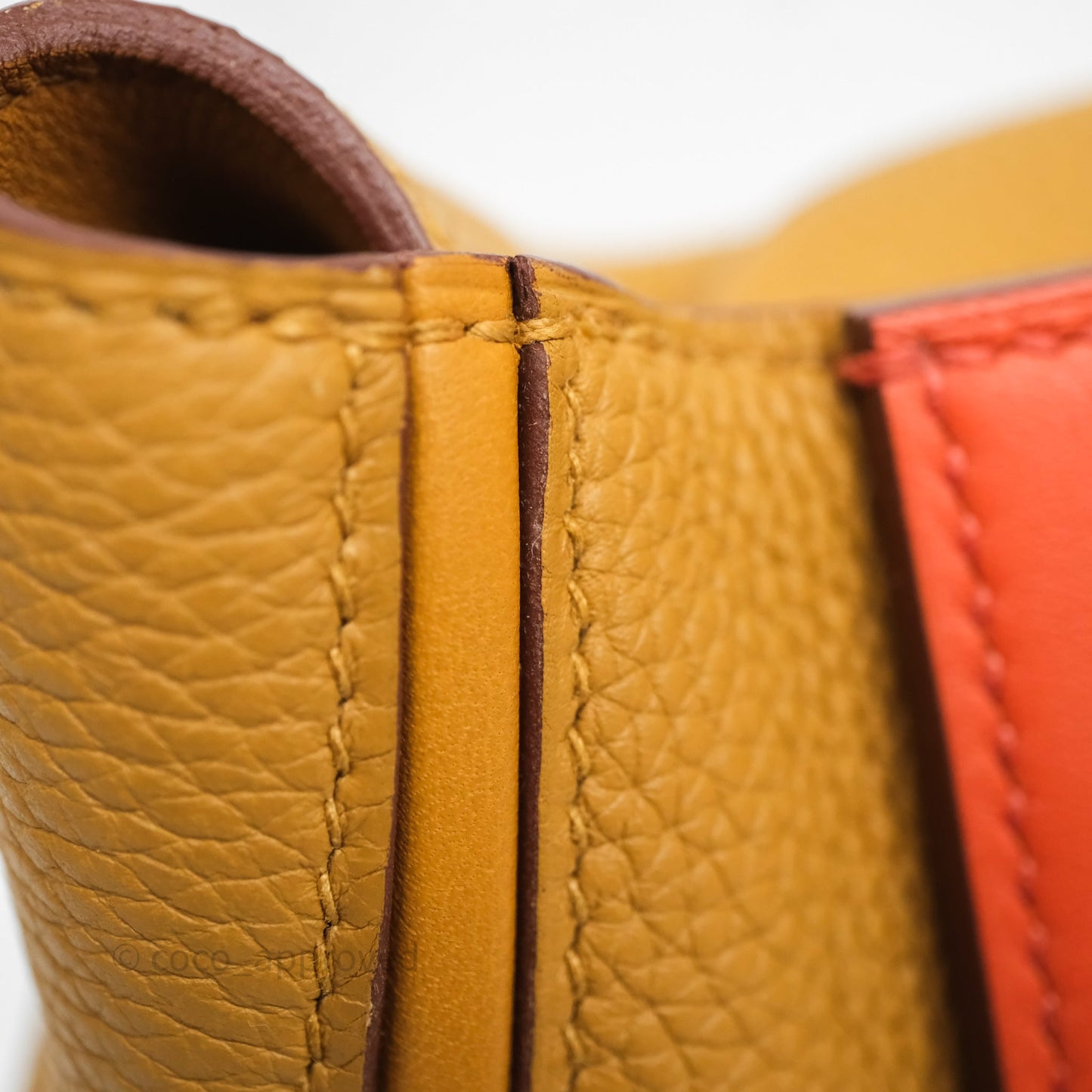 Hermès 24/24 29 Sesame 2S/ Terre Battue R1 Clemence/ Swift Gold Hardware