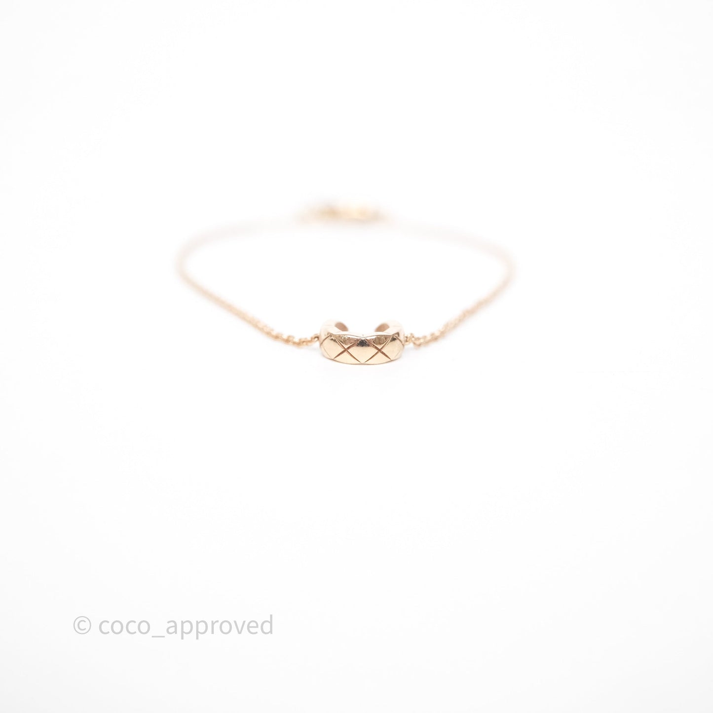 Chanel Coco Crush Bracelet 18K Beige Gold