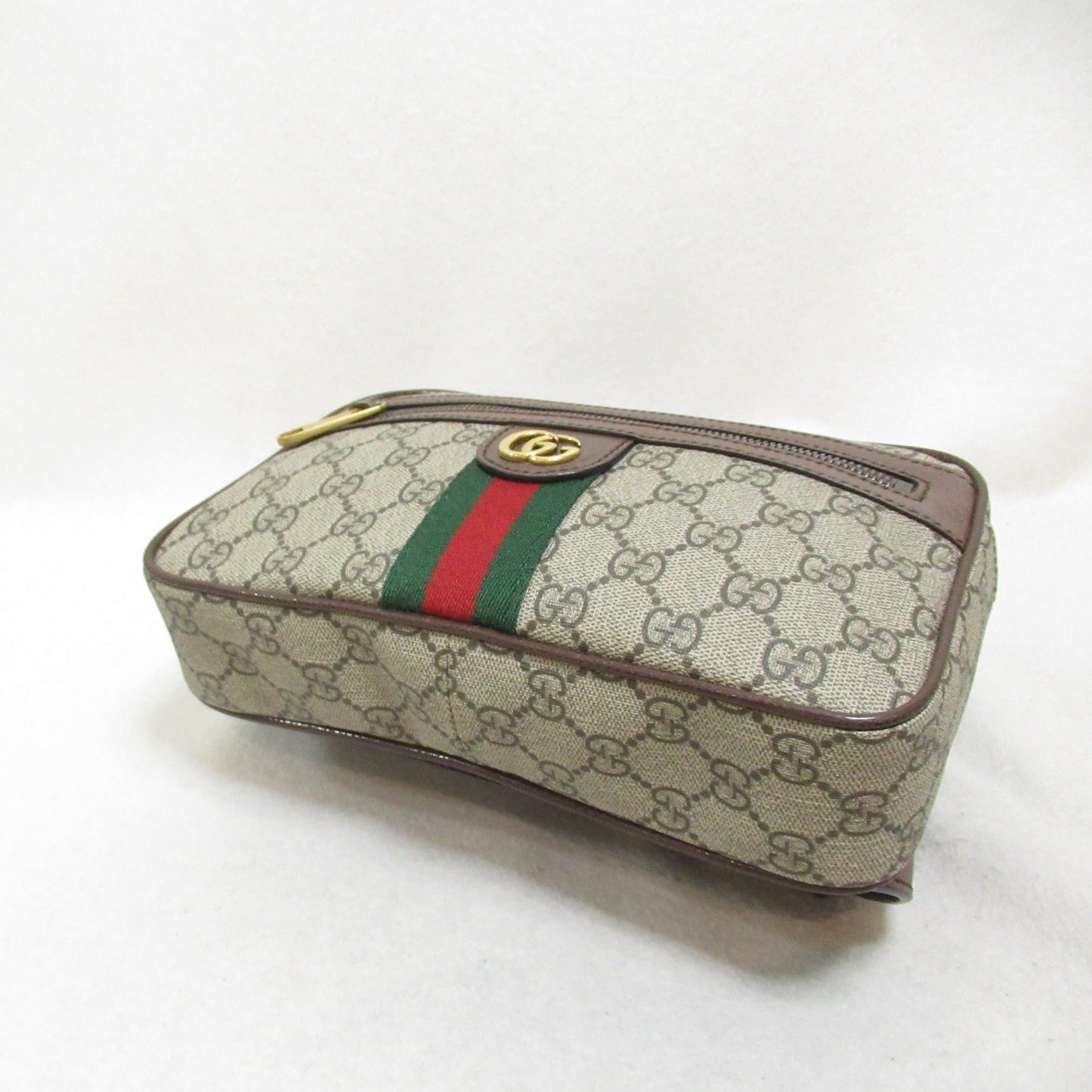 Luxury Gucci Trending 2025 GG Supreme Waist bag Body bag Body bag PVC Coated Canvas Beige