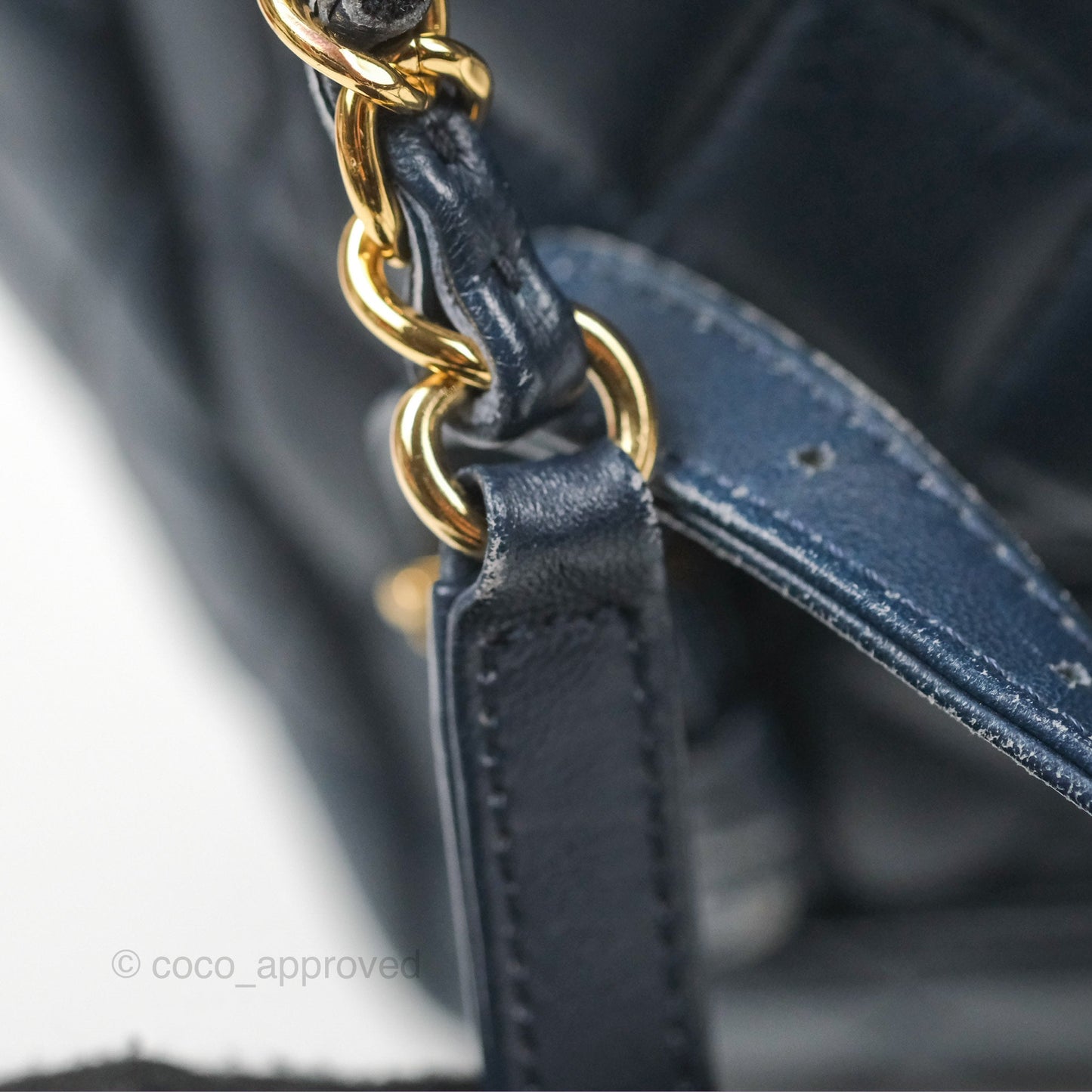 Chanel Mini Navy Calfskin Urban Spirit Backpack ⁣⁣⁣⁣⁣⁣⁣⁣⁣⁣⁣⁣⁣⁣Gold Hardware