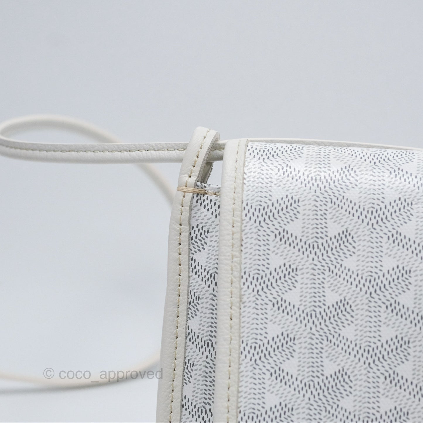 Goyard Plumet Pocket Wallet White