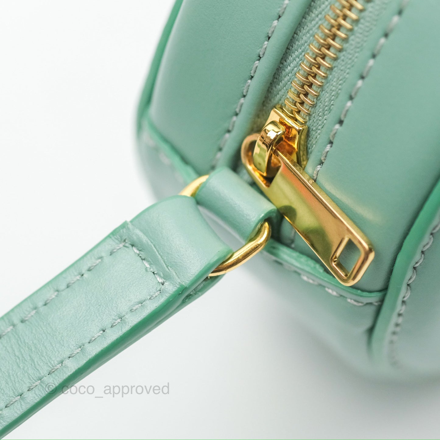 Celine Oval Bag Cuir Triomphe Ice Mint Calfskin