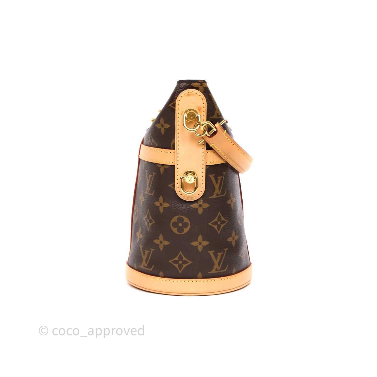 Louis Vuitton Duffle Bucket Bag Monogram Canvas