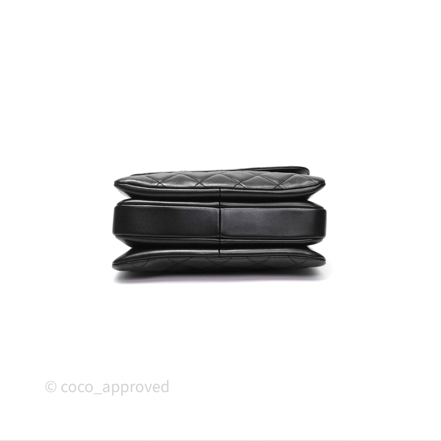Chanel Trendy CC Small Black Lambskin Rose Gold Hardware