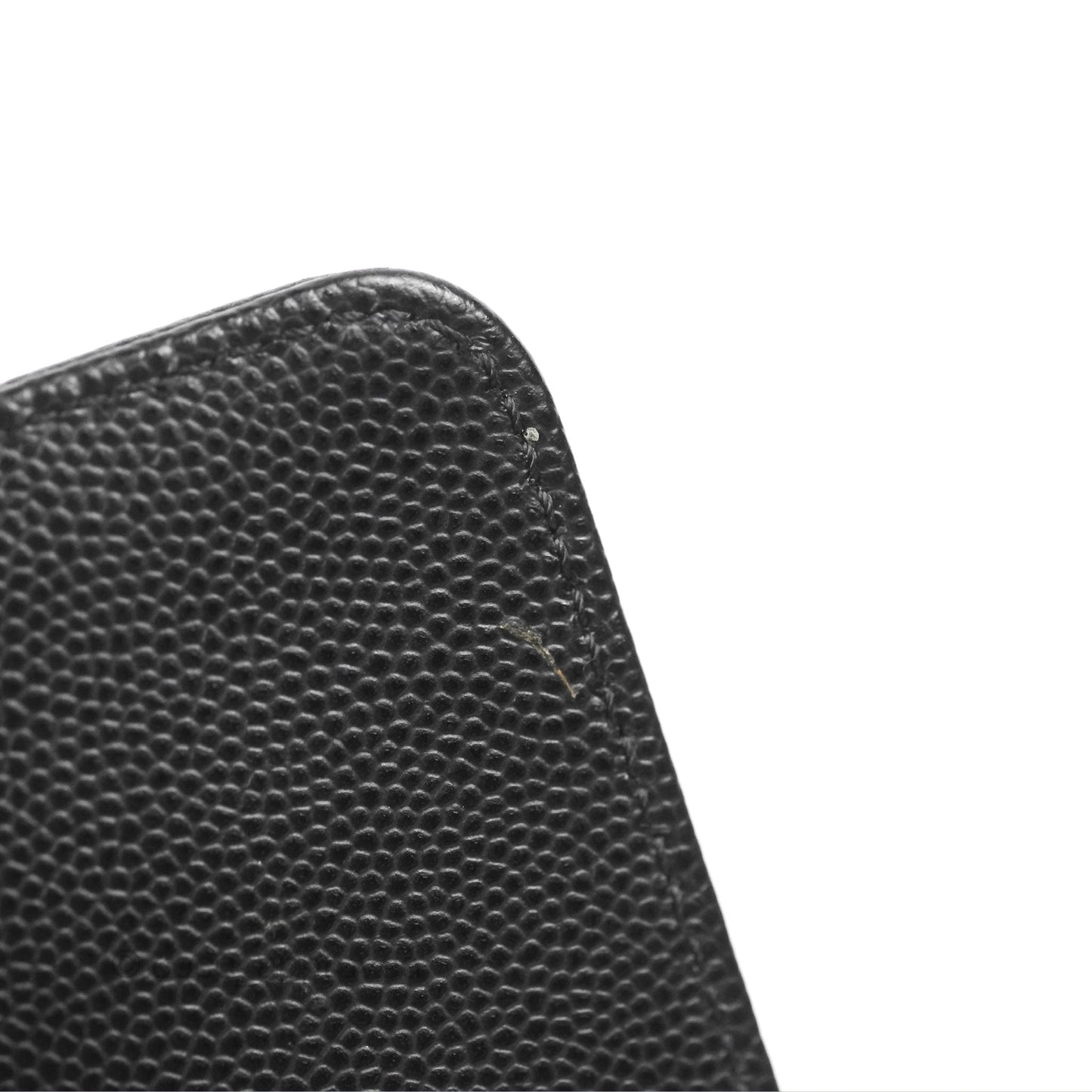 Chanel Quilted Medium Boy Black Caviar Aged Gold Hardware