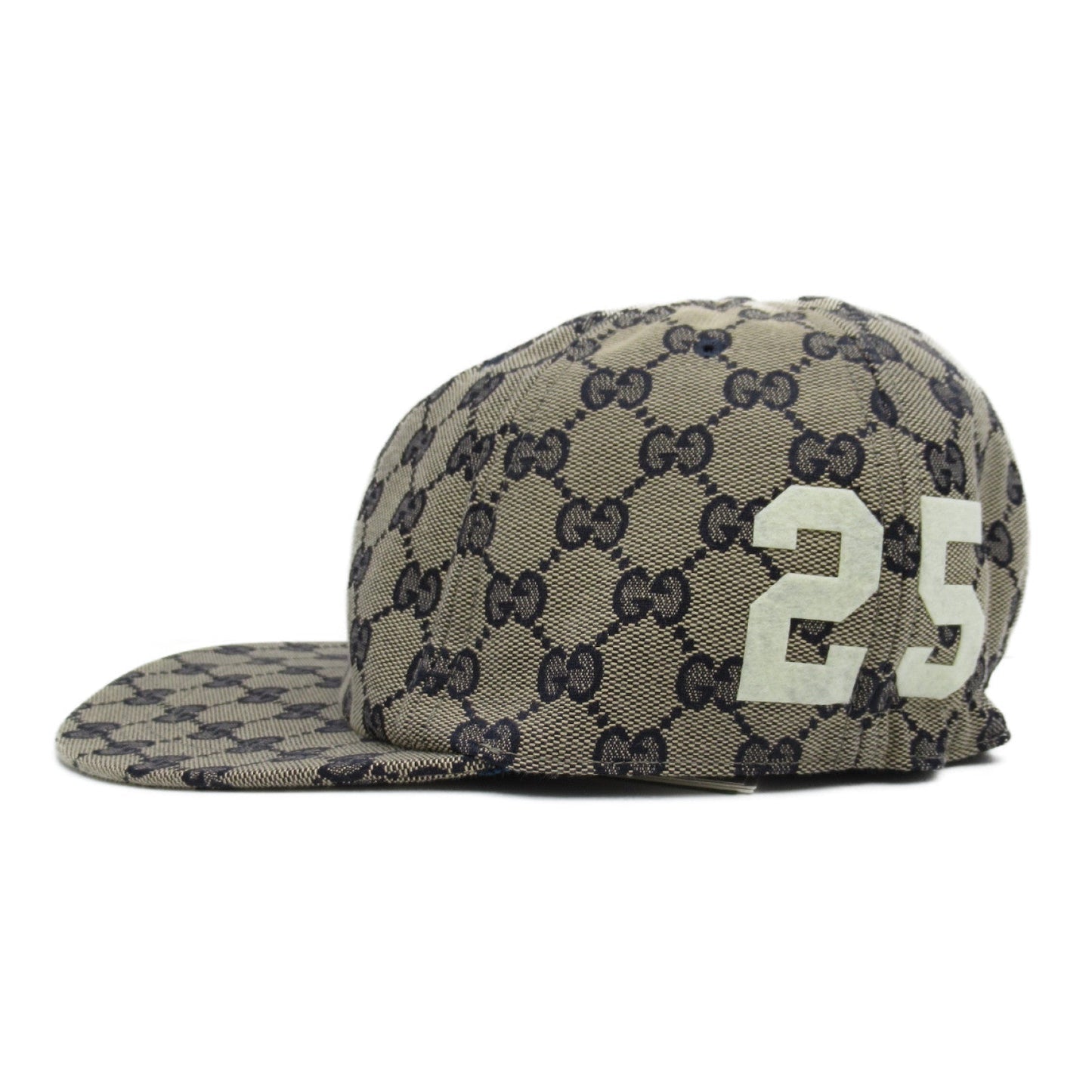 Luxury Gucci Trending 2025 Baseball cap Cap GG canvas GG cotton canvas Blue