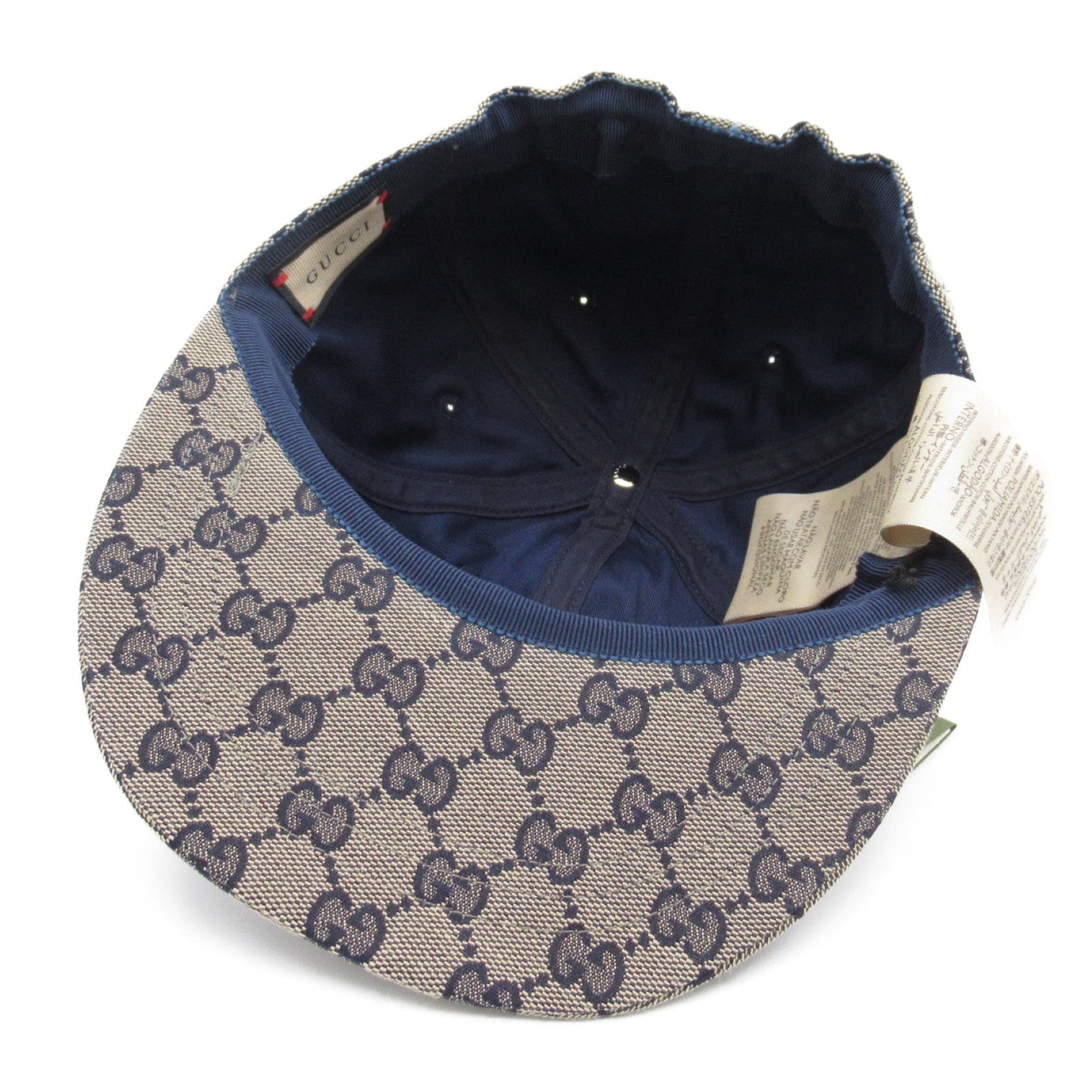 Luxury Gucci Trending 2025 Baseball cap Cap GG canvas GG cotton canvas Blue