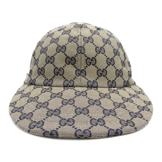 Luxury Gucci Trending 2025 Baseball cap Cap Others GG cotton canvas Blue